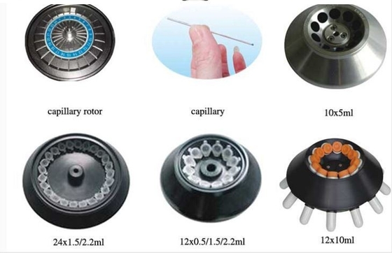24 mạch máu trung tâm 12000rpm cho phòng thí nghiệm