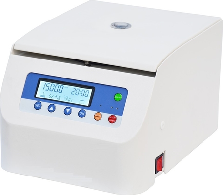 16500rpm Máy ly trung tâm Hematokrit Máy ly trung tâm vi mô 10x5ml