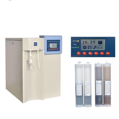 AC110V-240V 10 lít / giờ Hệ thống nước phi ion hóa cho phòng thí nghiệm