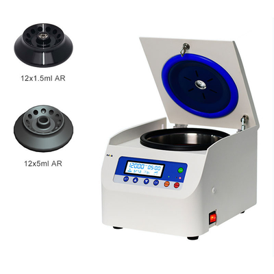 Phòng thí nghiệm máy ly tâm tốc độ cao 16500r / phút Capacity tối đa 12 * 5ml
