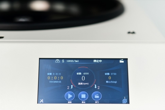 Máy ly tâm ngắt đầu tự động an toàn sinh học với độ chính xác tốc độ ±10r/min và tốc độ tối đa 6000r/min